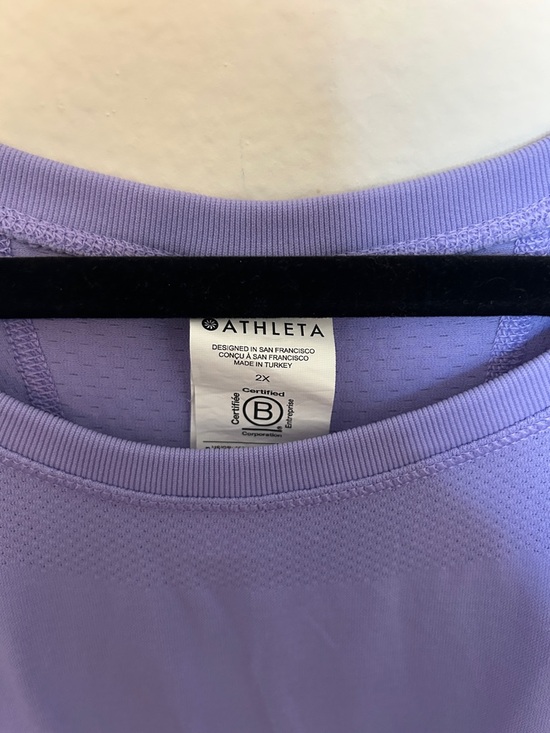 Athleta Light Purple Long-Sleeve Women’s Top - Picture 2 of 5